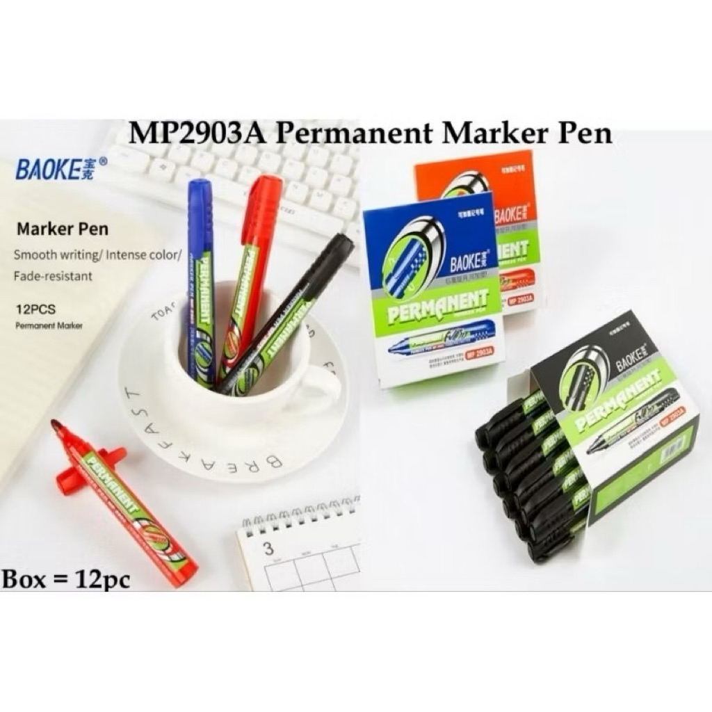 

Spidol Permanen Baoke mp-2903a(1pcs)