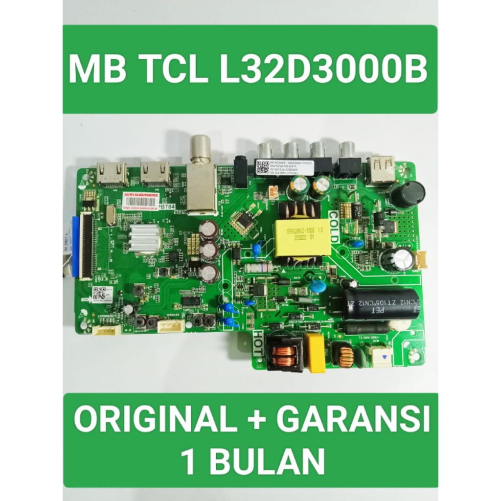 Mb Tcl L32D3000B Mainboard Tcl L32D3000B Mesin Tcl L32D3000B Module Tcl L32D3000B Mobo Tcl L32D3000B