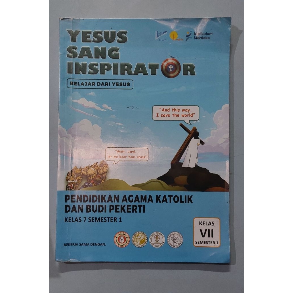 agama yesus sang inspirator kelas 7 semester 1 dan semester 2 ( 2 buku ) bekas pakai