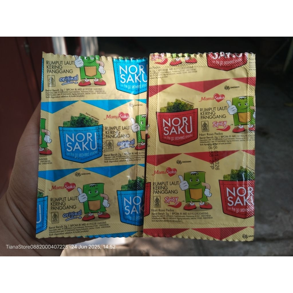 

Rumput Laut Nori Saku Mamasuka