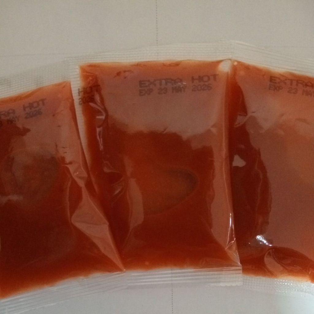 

Sambal Extra Hot 25 gram isi 200