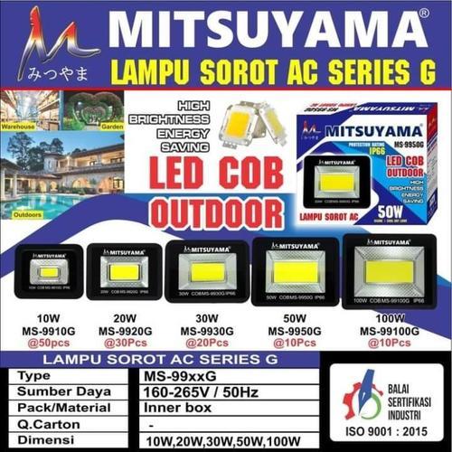 Lampu Sorot Led Cob 50/100 Watt Mitsuyama MS-99XXG