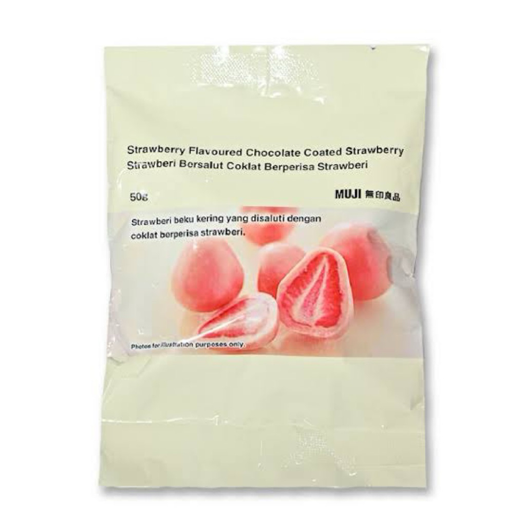 

MUJI Strawberry Coated Chocolate
