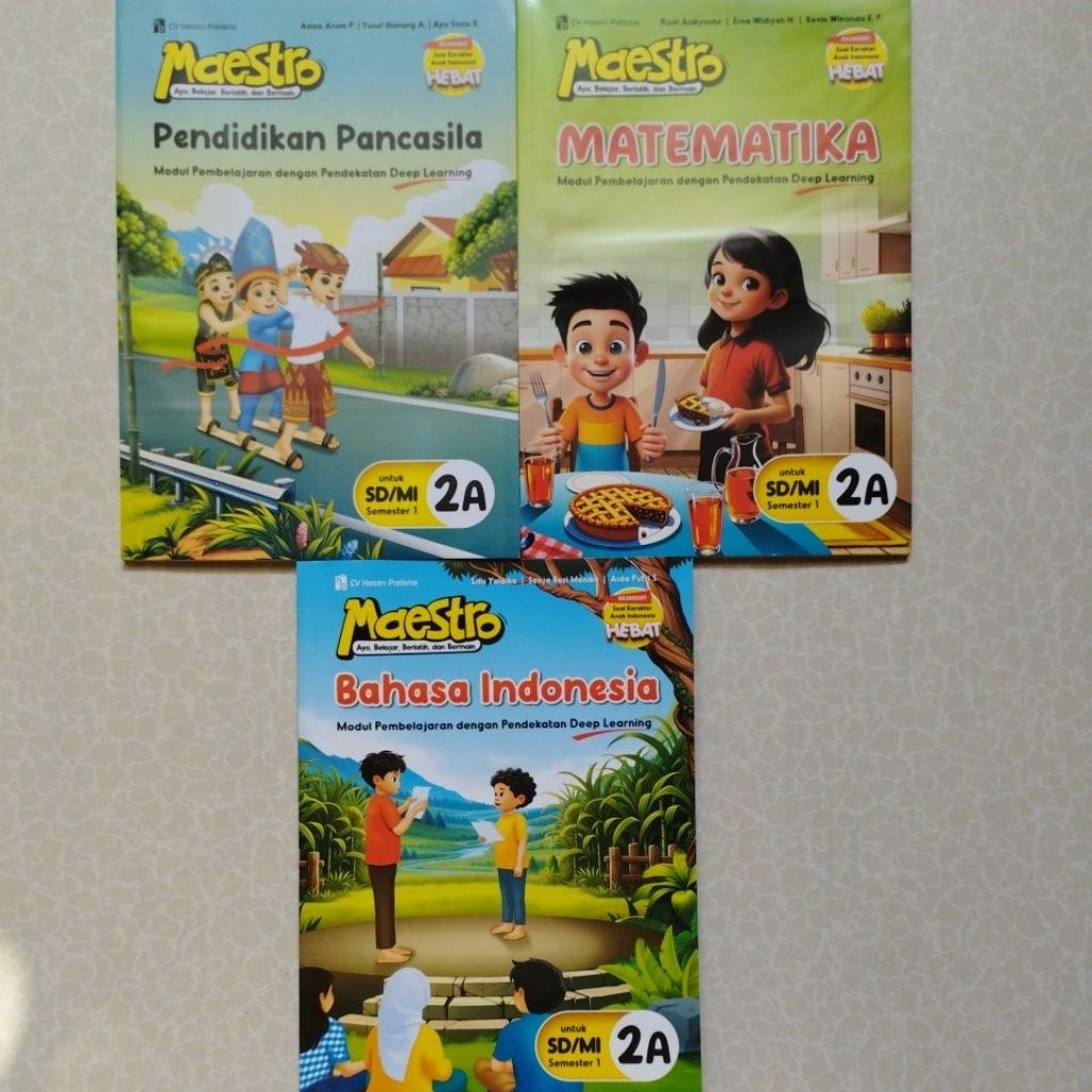 LKS MAESTRO KELAS 2 SD/MI SEMESTER 1 KURIKULUM MERDEKA, KUNCI LKS MAESTRO KELAS 2 SD