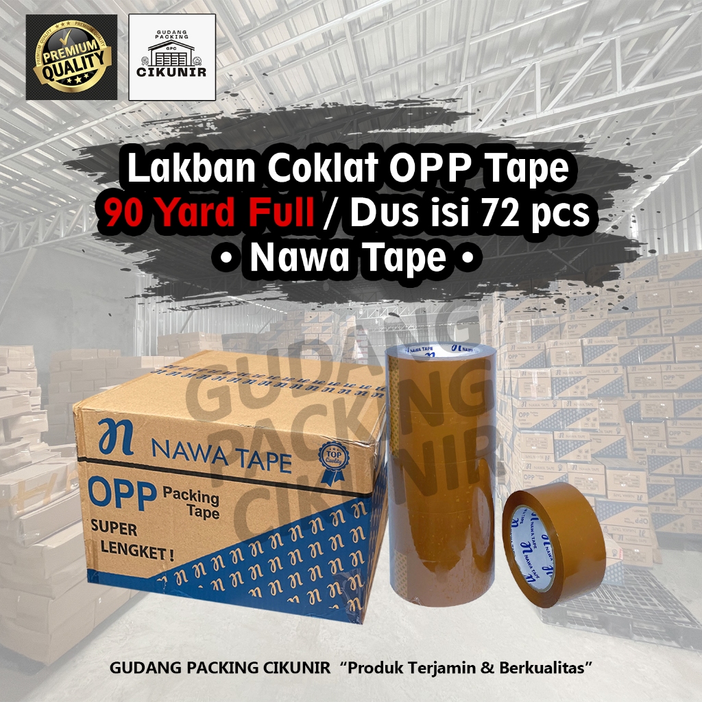 

Lakban Coklat 1 DUS 45mm x 90 Yard Termurah