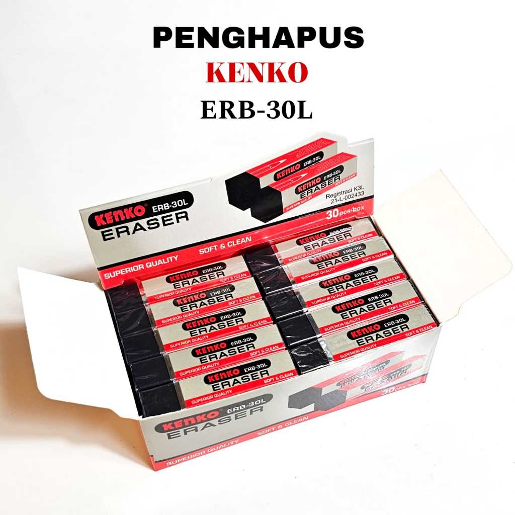 

SOS Penghapus KENKO ERB-30L(30pc)/Setip/Eraser