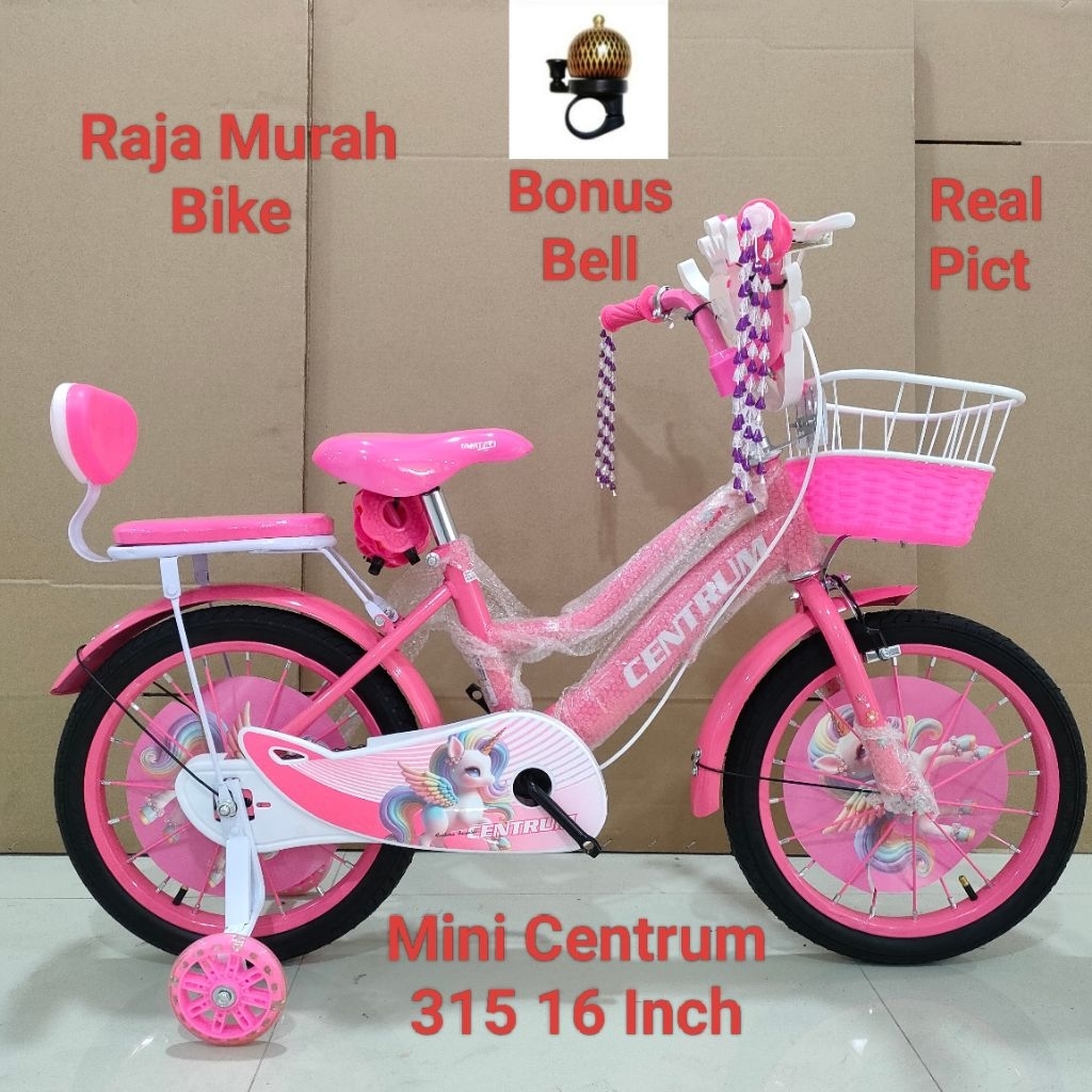 Sepeda Anak Mini Centrum 315 16 Inch Sepeda Anak Perempuan 16 Inch Mini Tremor