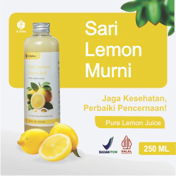 

Sari Lemon California 250ML | Murni & Fresh | Jus Lemon Asli | By Ar-Raihan