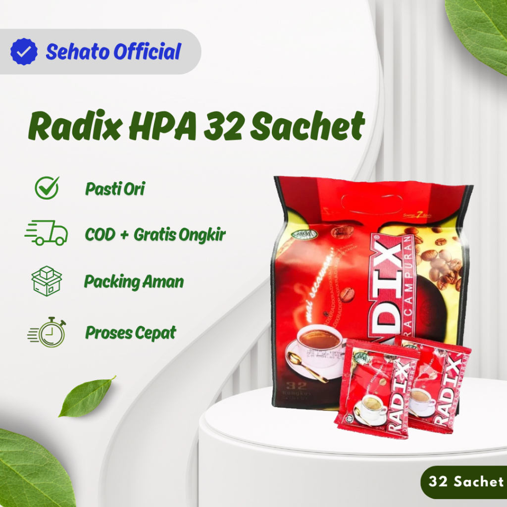 

Radix HPA 32 Sachet Original - Kopi Malaysia