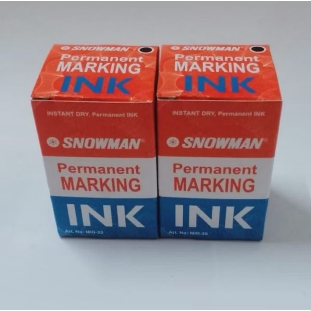 

Tinta Permanent Snowman Marking (tdk bisa dihapus)