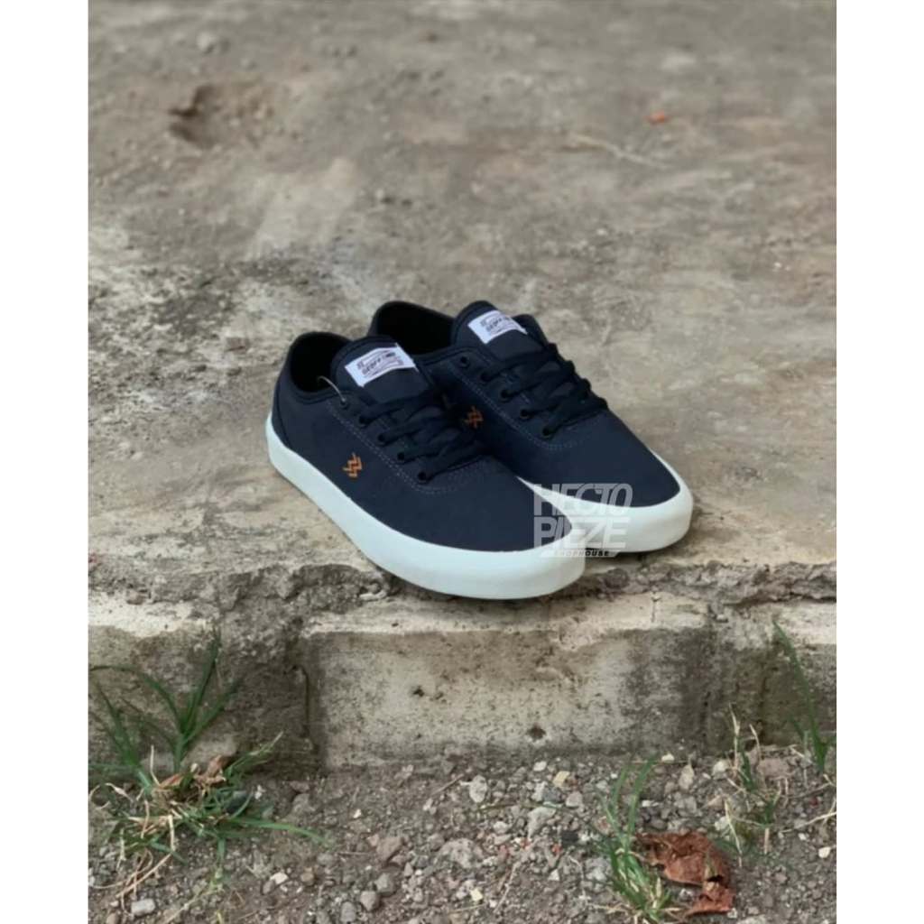 Geoff Max - Ethan Navy White | Sepatu Sneakers