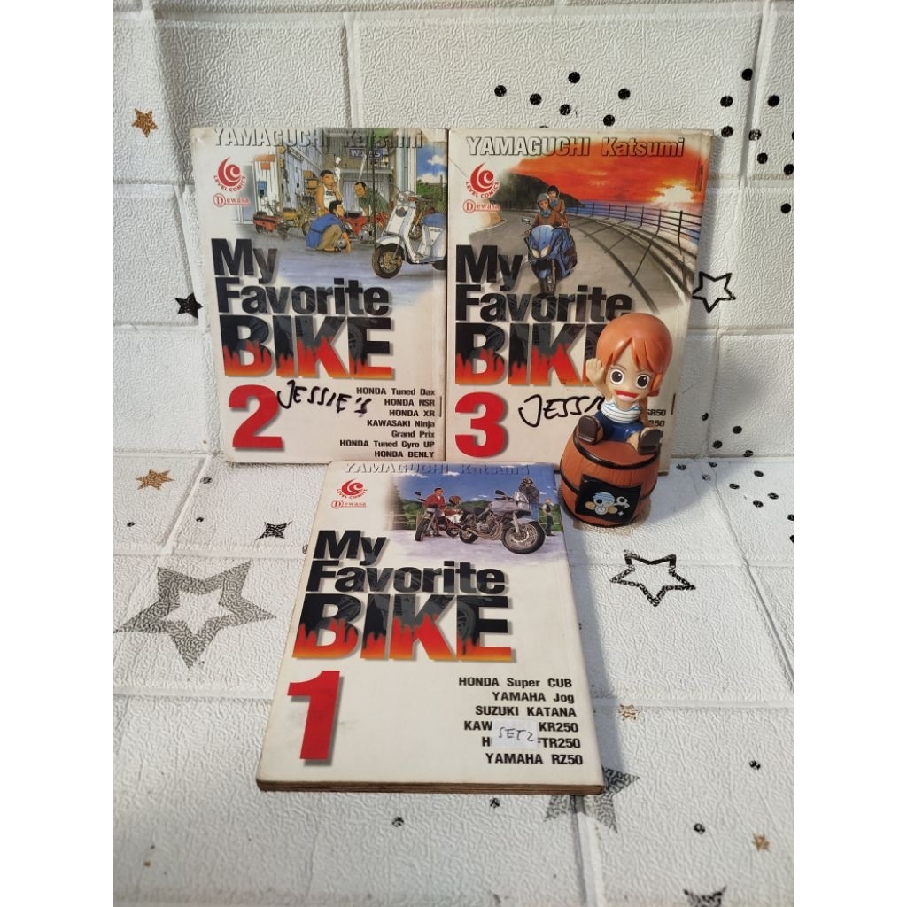 komik my favorite Bike 1-3 set-2