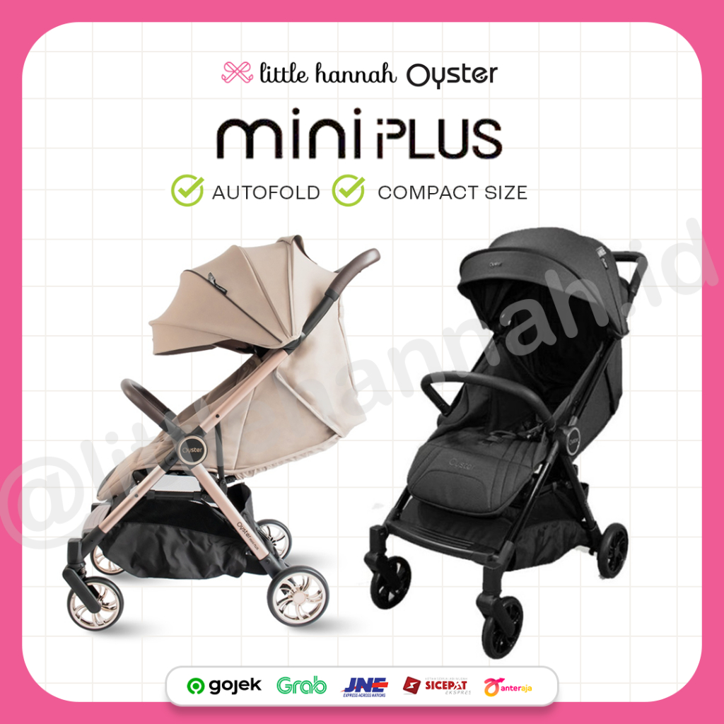 OYSTER Stroller Mini Plus Stroller Cabin Size Autofold MINI PLUS Dorongan Stroller Bayi
