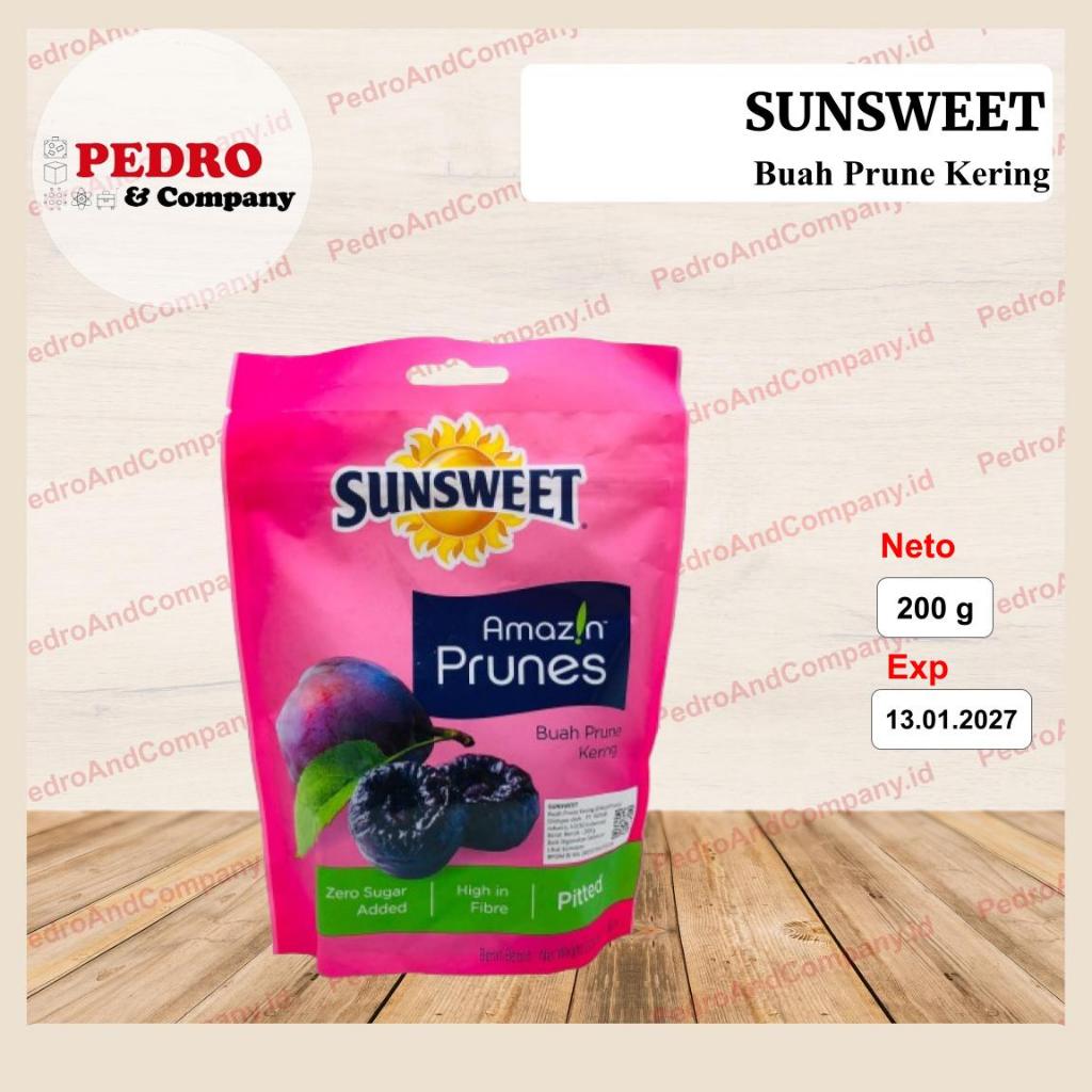 

Sunsweet pitted prunes 200 gram - buah prune kering impor
