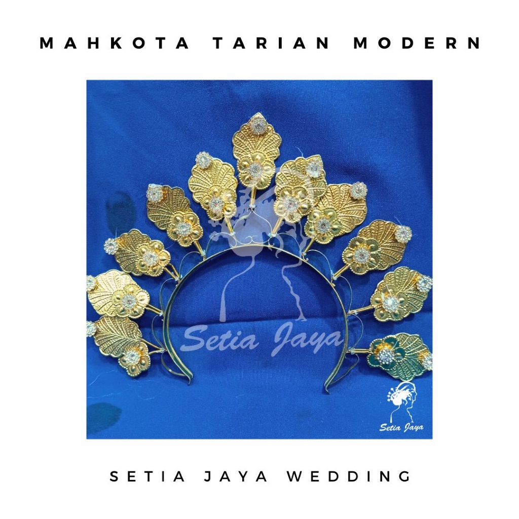Mahkota Pengantin Adat Melayu Mewah Qualitas Halus/ Mahkota Bugis Makassar