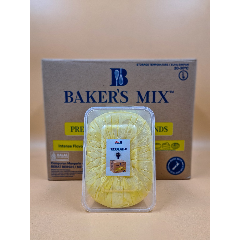 

Anchor Bakers Mix Gold Premium Butter Blends 1 Kg [Instant Surabaya] - Arvian