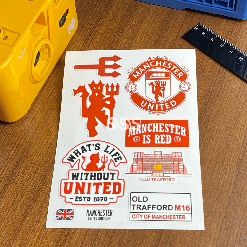 

STICKER MANCHESTER UNITED / STICKER MU / STICKER PACK
