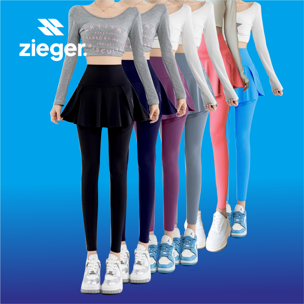 Rok Olahraga Rok Legging Wanita High Waist Gym Polos Bersepeda jogger Sport Rok olahraga wanita yoga