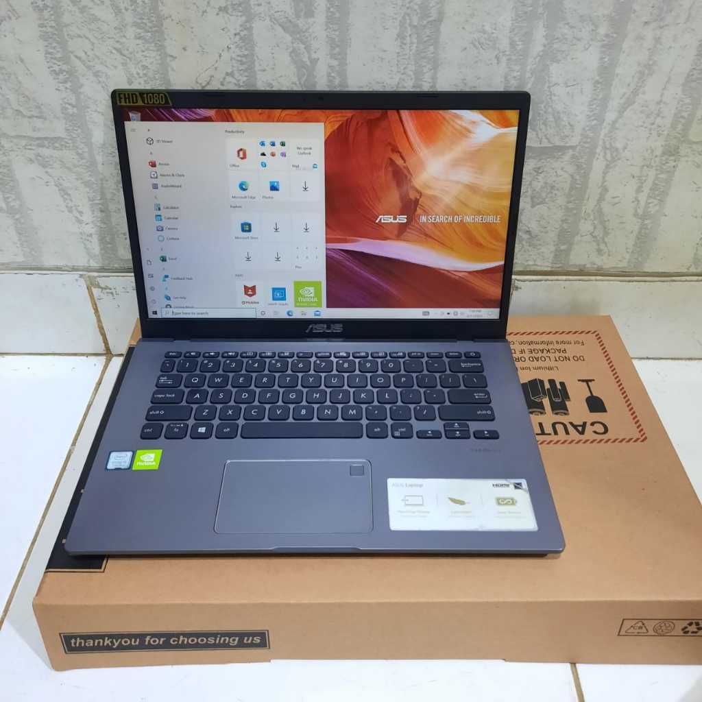 Laptop Asus VivoBook A409FJ, Intel Core i5 - 8256U, 4Gb / 256Gb, #VGA, Grey