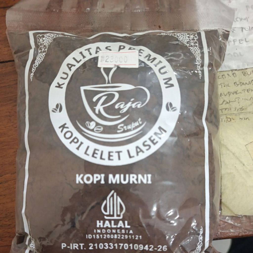 

Kopi Lelet Lasem (200gr)