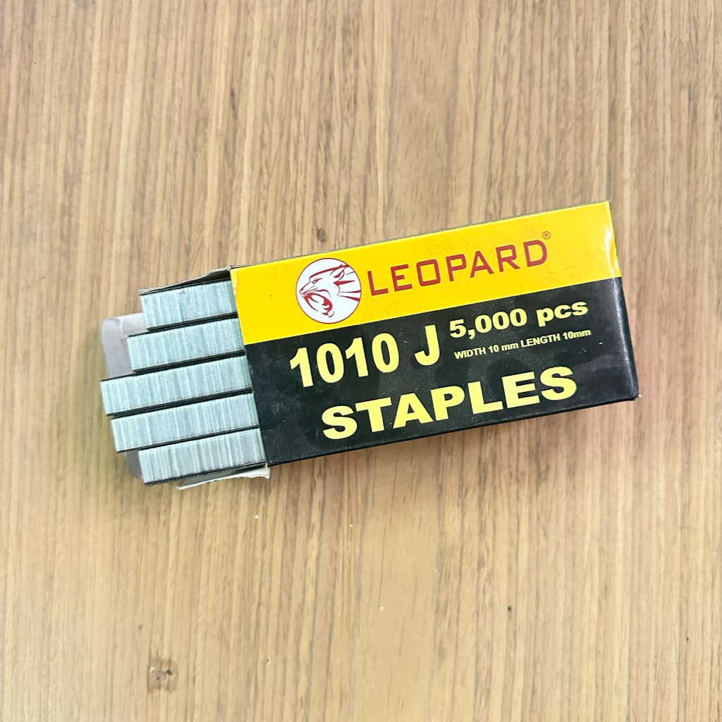 Staples 1010J Leopard 10 x 10 mm Refill Staples Refil Staples 1010J