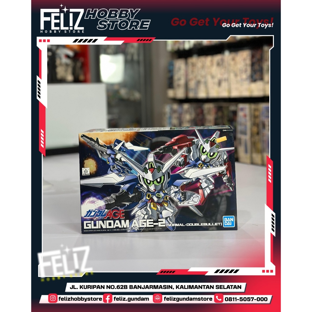 ( BANDAI ) SDBB GUNDAM AGE-2 (NORMAL.DOUBEL BULLET)