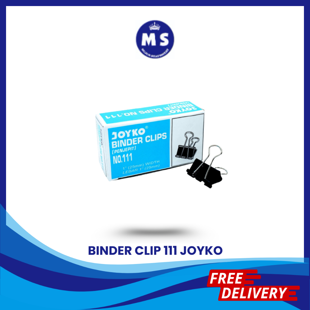 

CLIP KERTAS/BINDER CLIP 111 JOYKO