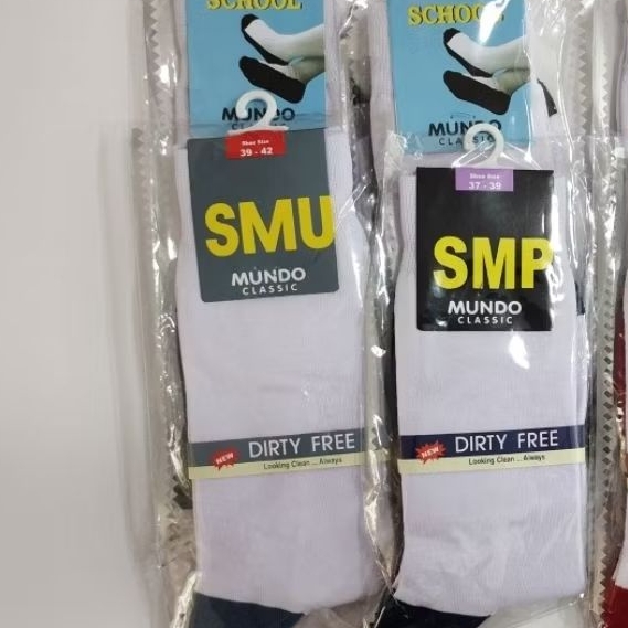 Kaos Kaki Mundo SMP SMA, Kaos Kaki Sekolah Mundo