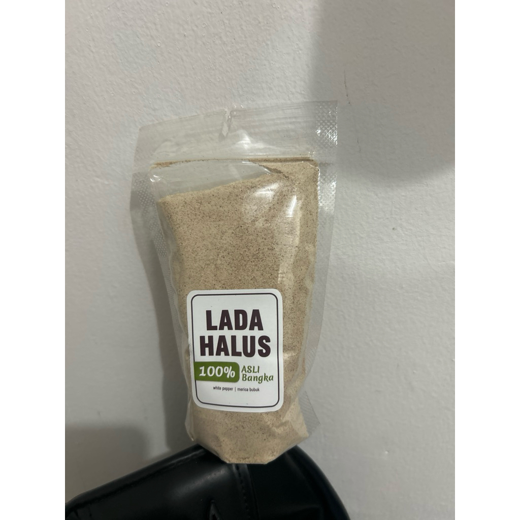 

Lada Halus Merica Bubuk Asli Bangka 100%