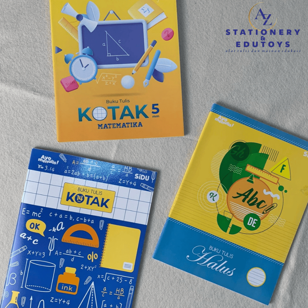 

Buku Tulis Halus / Buku Tulis Indah / Buku Kotak Besar/ Buku Kotak Kecil SIDU - 1PCS