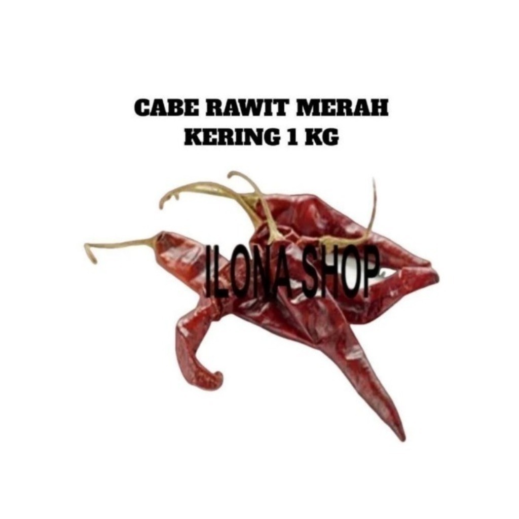 Cabe Cabai Rawit Merah Pedas Kering 1 Kg/Cabe Kecil Kering Kualitas Super Kiloan 1Kg