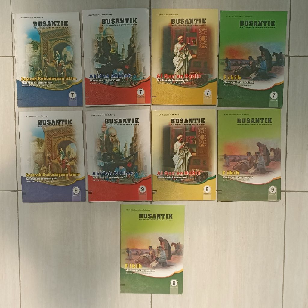 Modul / LKS untuk MTS / SMP K-13 Fikih SKI Akidah Akhlaq Alquran Hadist kelas 7 8 9 Kurikulum 2013