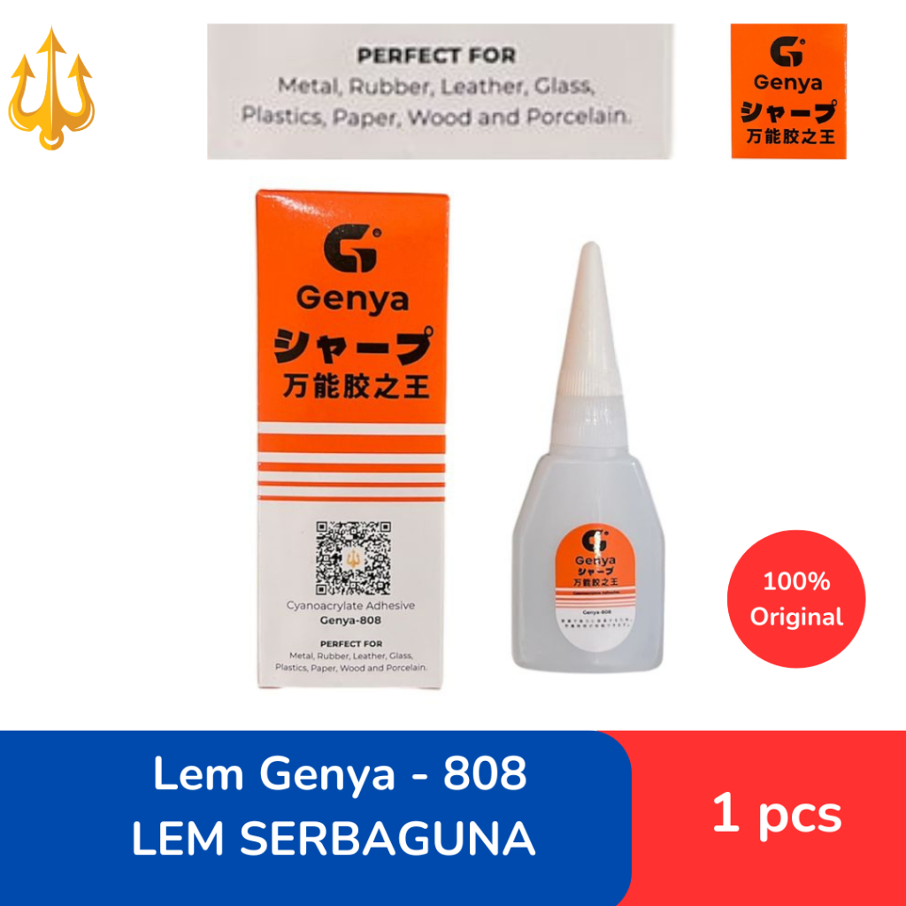 

Lem G Korea | Lem Genya 808 | Lem Serbaguna kualitas super | Harga per pcs