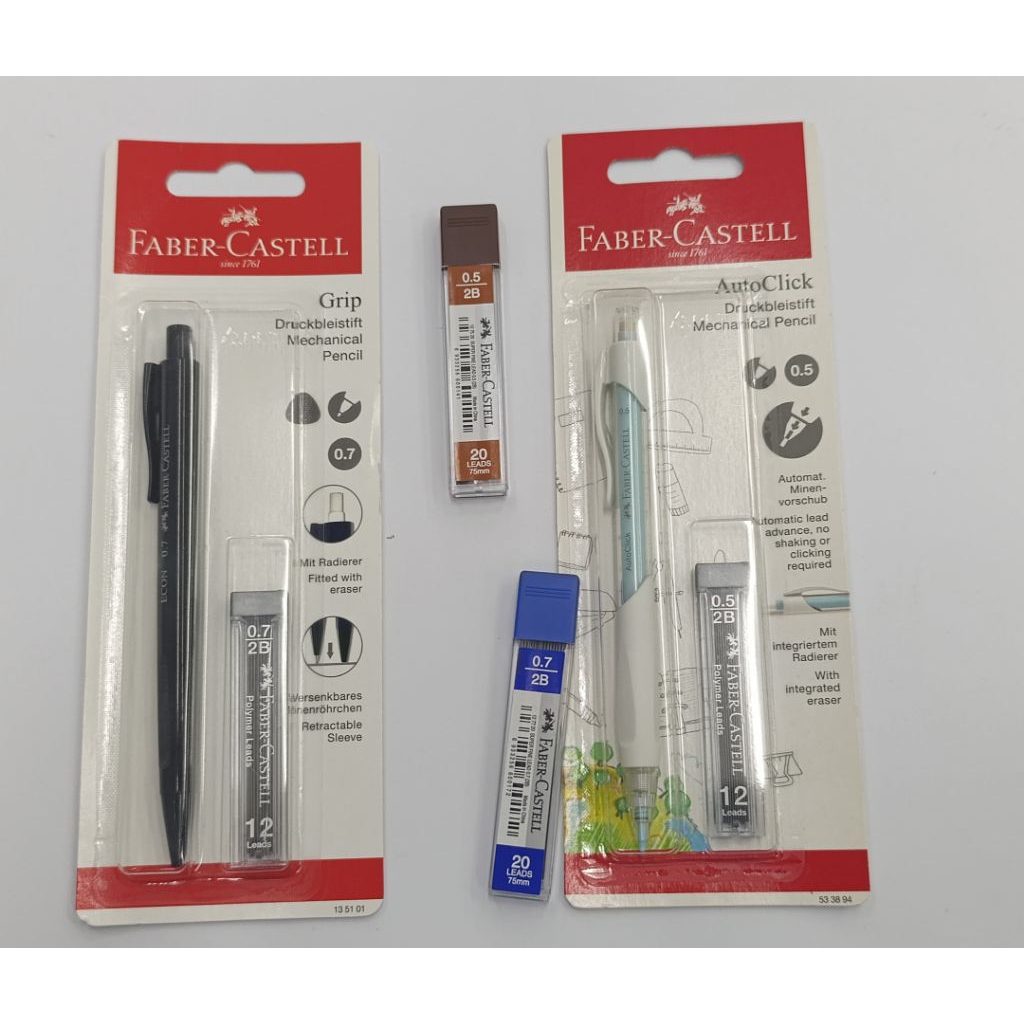 

pensil mekanik Faber-Castell set murahhh
