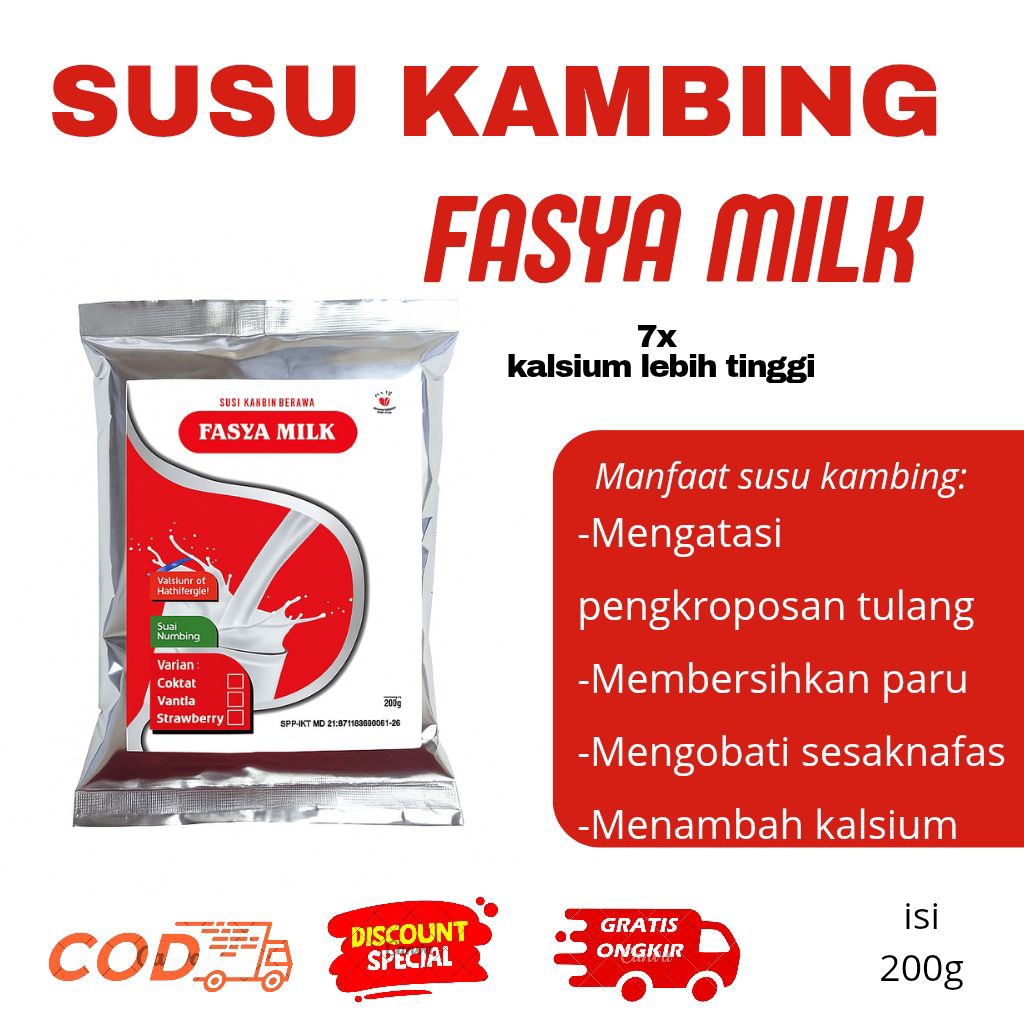 

Susu Kambing Etawa Paling Ampuh Atasi Nyeri Sendi Dan Malasalah Tulang 5 pcs