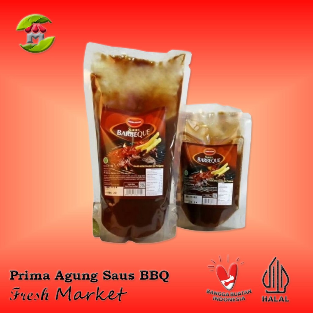 

[JAKTIM] Prima Agung Saus Barbeque BBQ 1kg