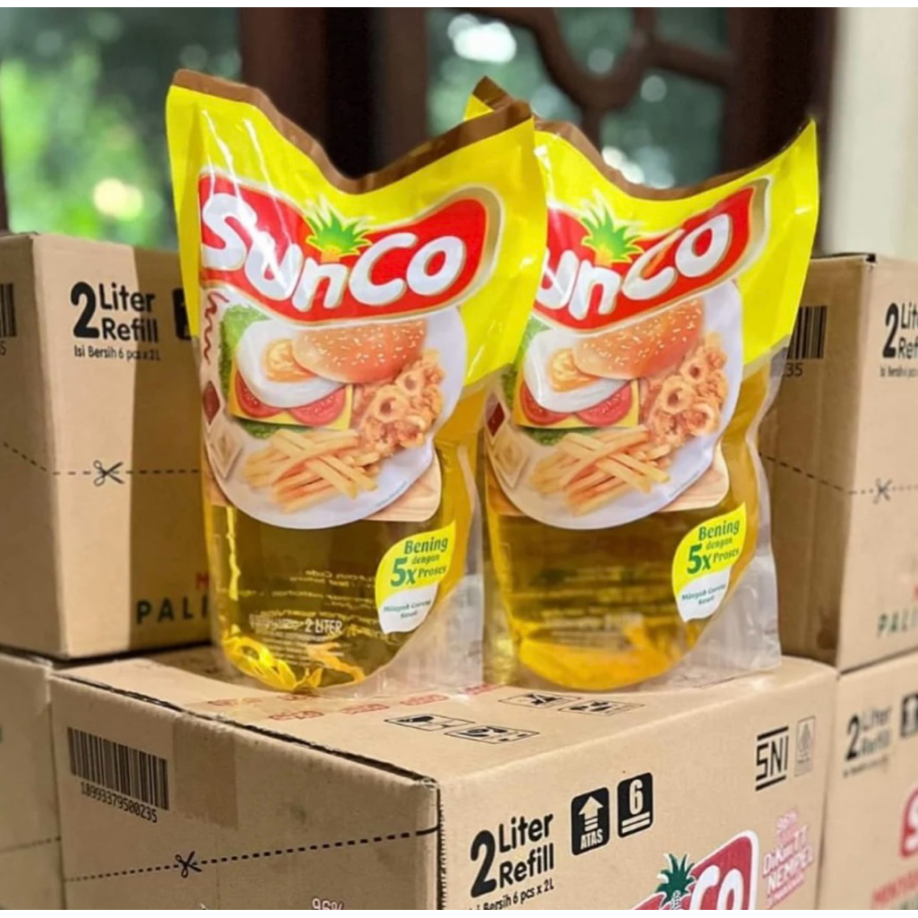 

(KEDAISEMBAKO) SUNCO 2L 1DUS PACKING TIDAK KRESEK LANGSUNG LAKBAN