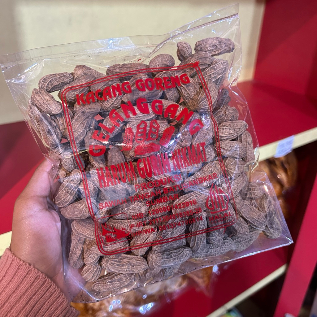 

Kacang Tanah Sangrai | Kacang Kulit Goreng | Cemilan Kacang Kulit