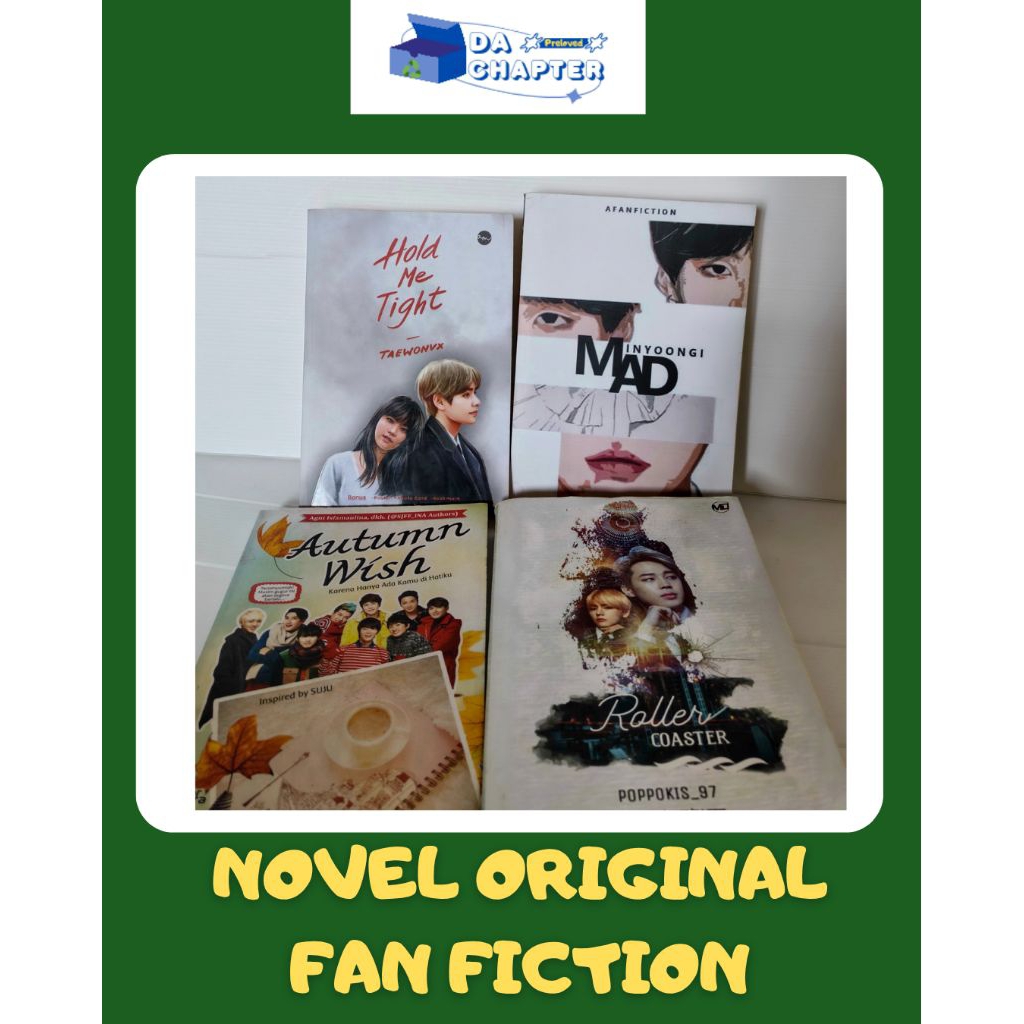 NOVEL FUN FICTION KOREA ORIGINAL - MURAH