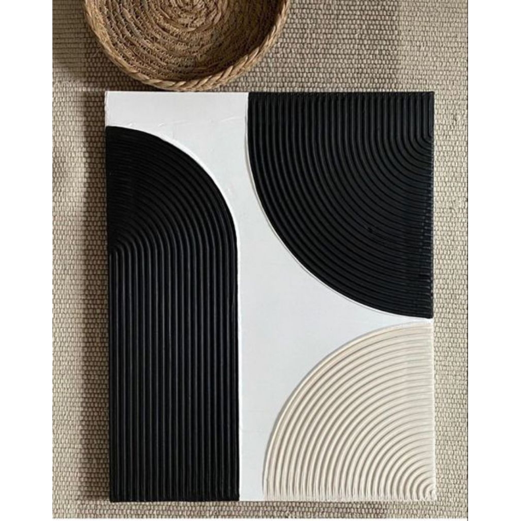 lukisan abstrak minimalis