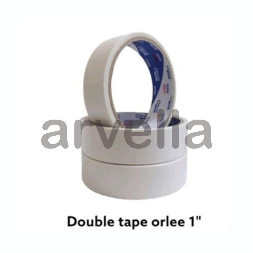 

Double Tape Orlee / Dobel Tape 1/2" / Dobeltape 1" Orlee