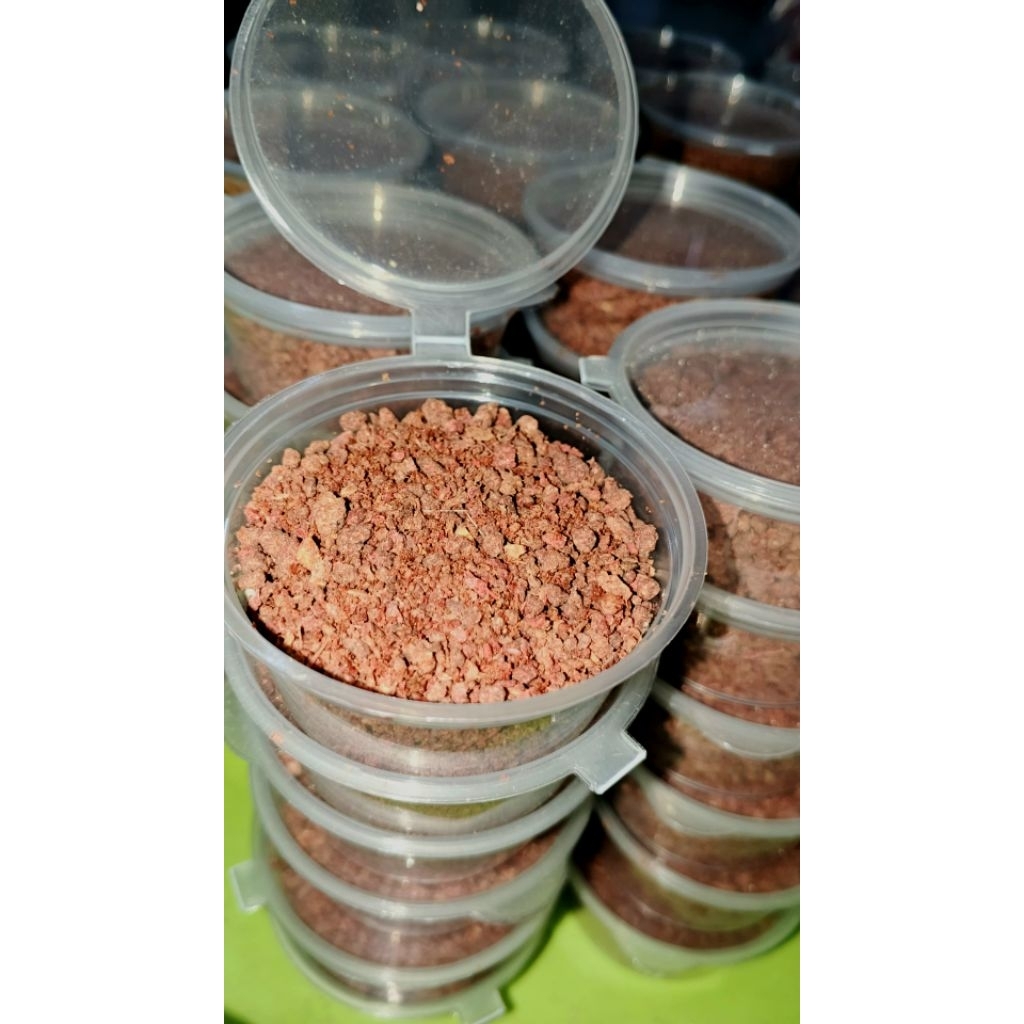 

Terasi udang grade C |matang sangrai siap pakai