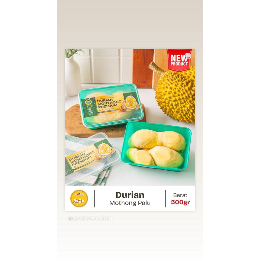 

Durian Monthong Palu Parigi Grade a