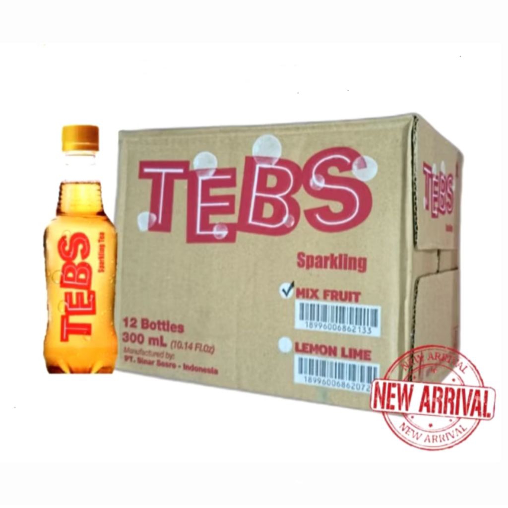 

TEBS SPARKLING SODA MIX FRUIT 300ML 1 DUS ISI 12