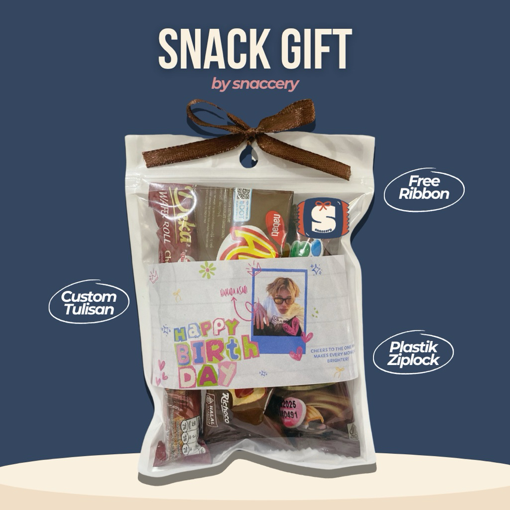 

Snack Gift Coklat Netral – Kado Hangat Estetik | Bisa Custom Tulisan | Hampers Murah