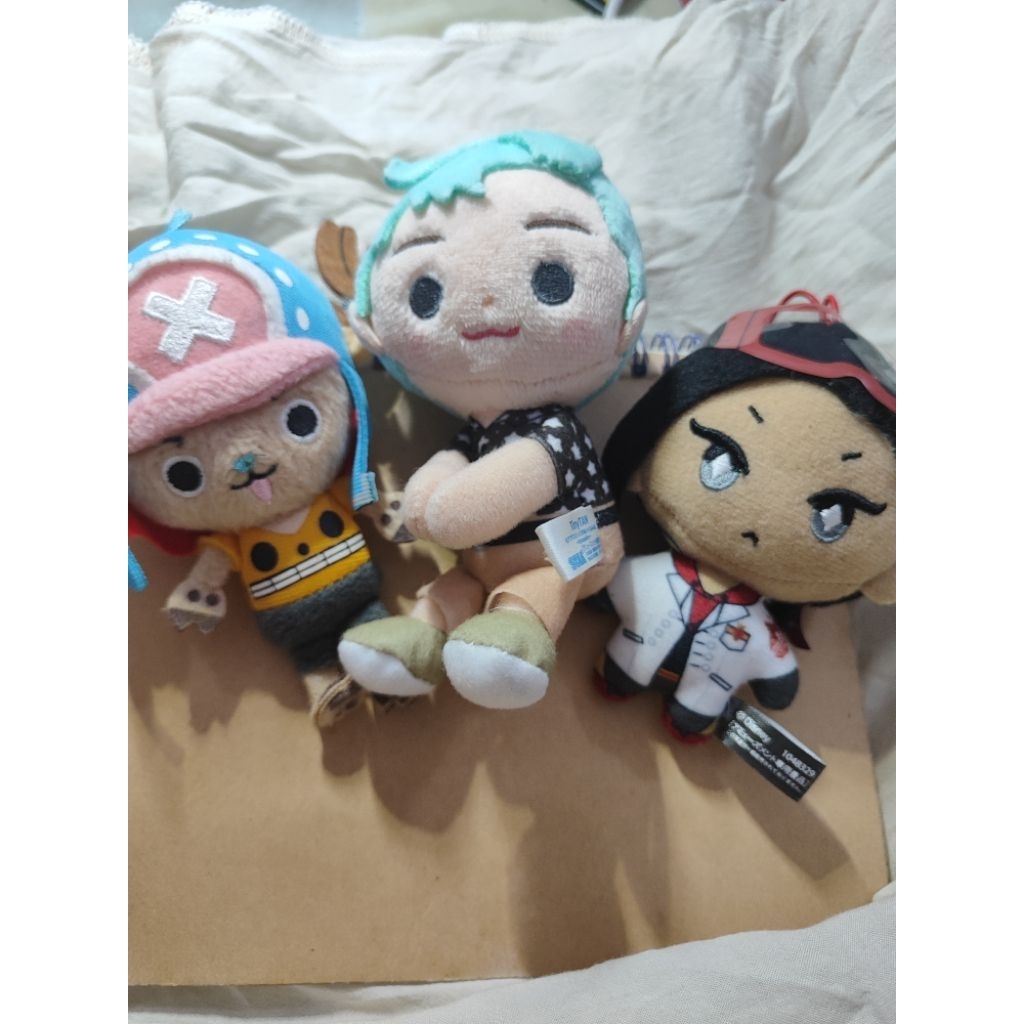 Gantungan kunci ORI Anime boneka jamil twisted, RM Bts, one piece chopper