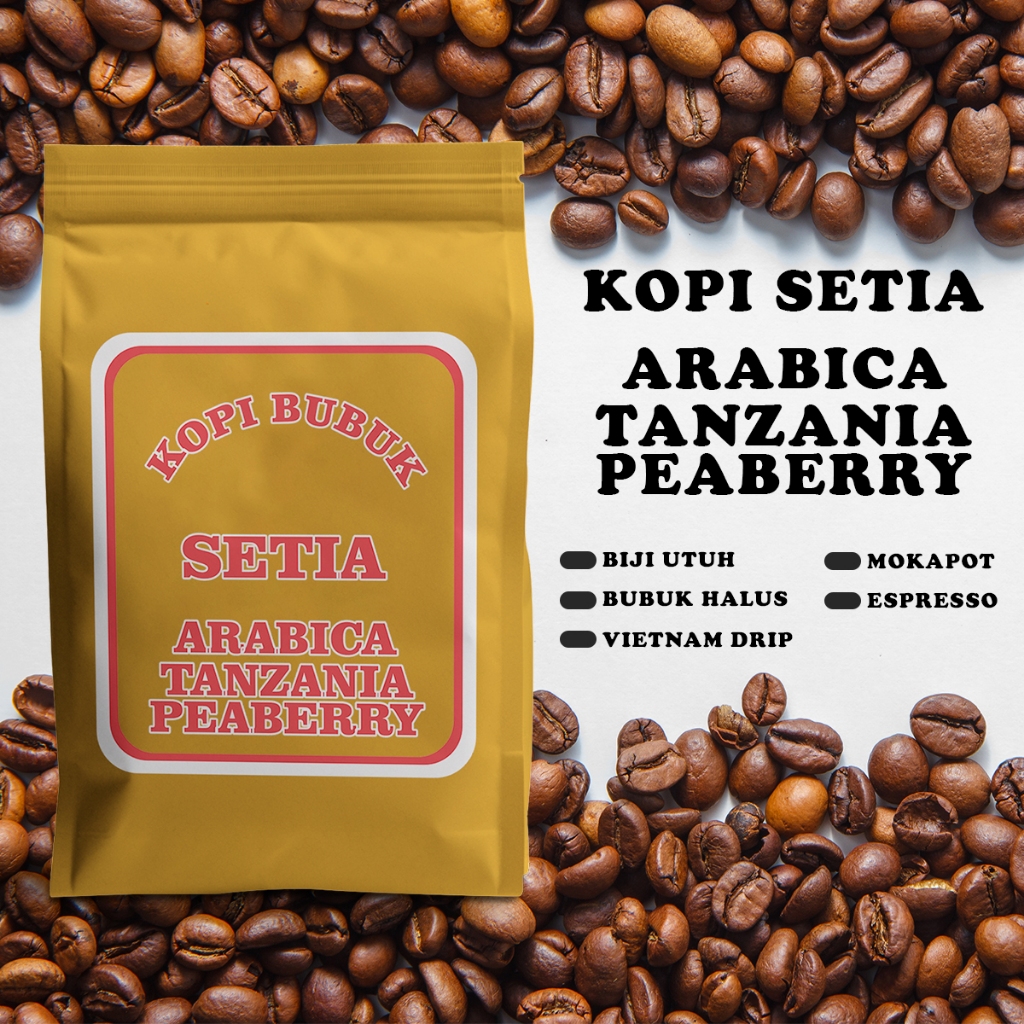

KOPI SETIA ARABIKA TANZANIA PEABERRY