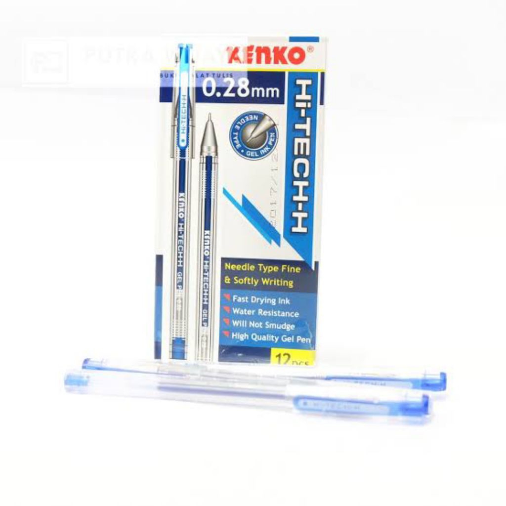 

Ay00! [12 Pcs] Pulpen Hi-Tech Kenko / Hi-Tech 0.28 Black