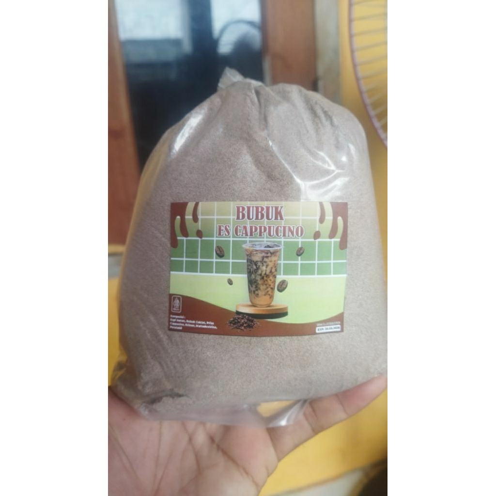 

paket 5kg bubuk capocino buat jualan capocino cincau