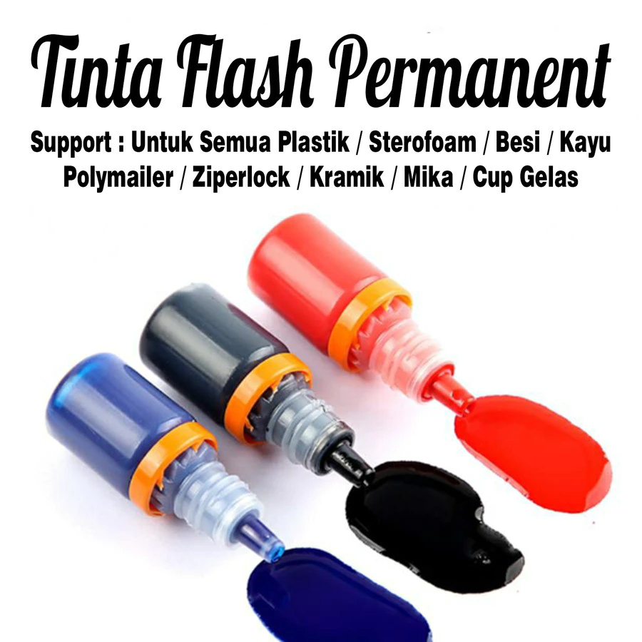 

TINTA STEMPEL PERMANEN | WATERPROOF